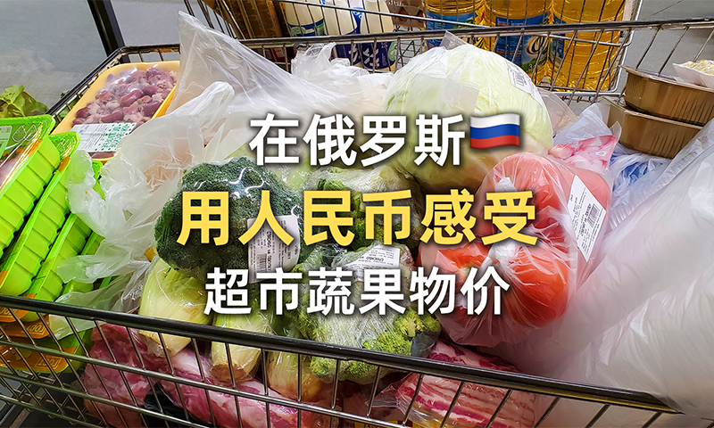 用人民币感受俄罗斯留学期间的蔬果